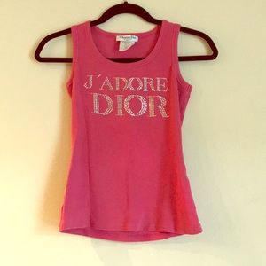 Vintage J’adore Dior 1947 Tank